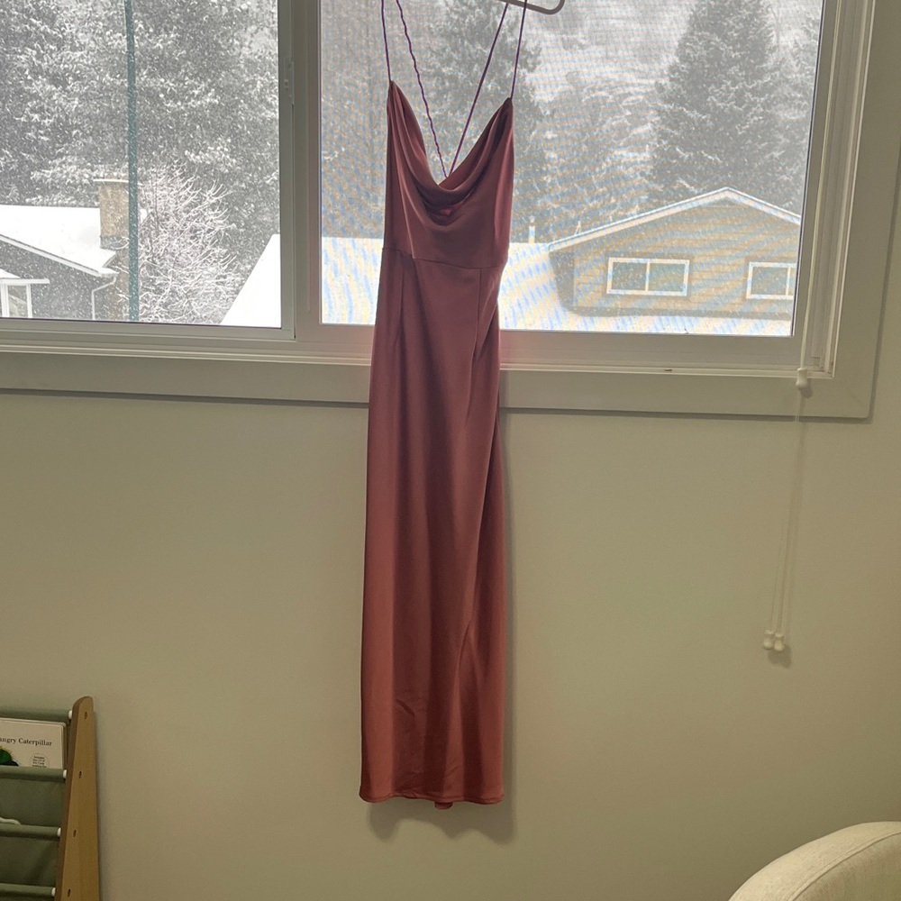 Hello Molly Pink Midi Dress